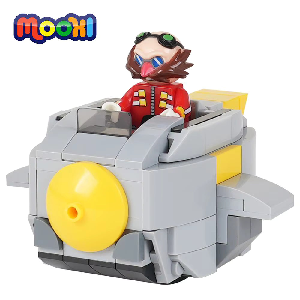 SONIC DR. EGGMAN IN THE EGG MOBILE