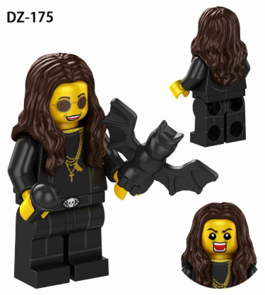 Ozzy Osbourne Lego Compatible Minifigure