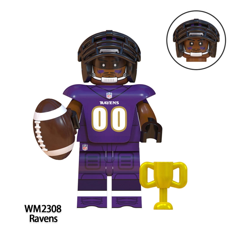 NFL Lego Compatible Minifigures – (Flegos)