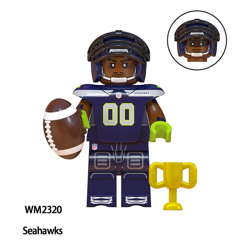 NFL Lego Compatible Minifigures – (Flegos)
