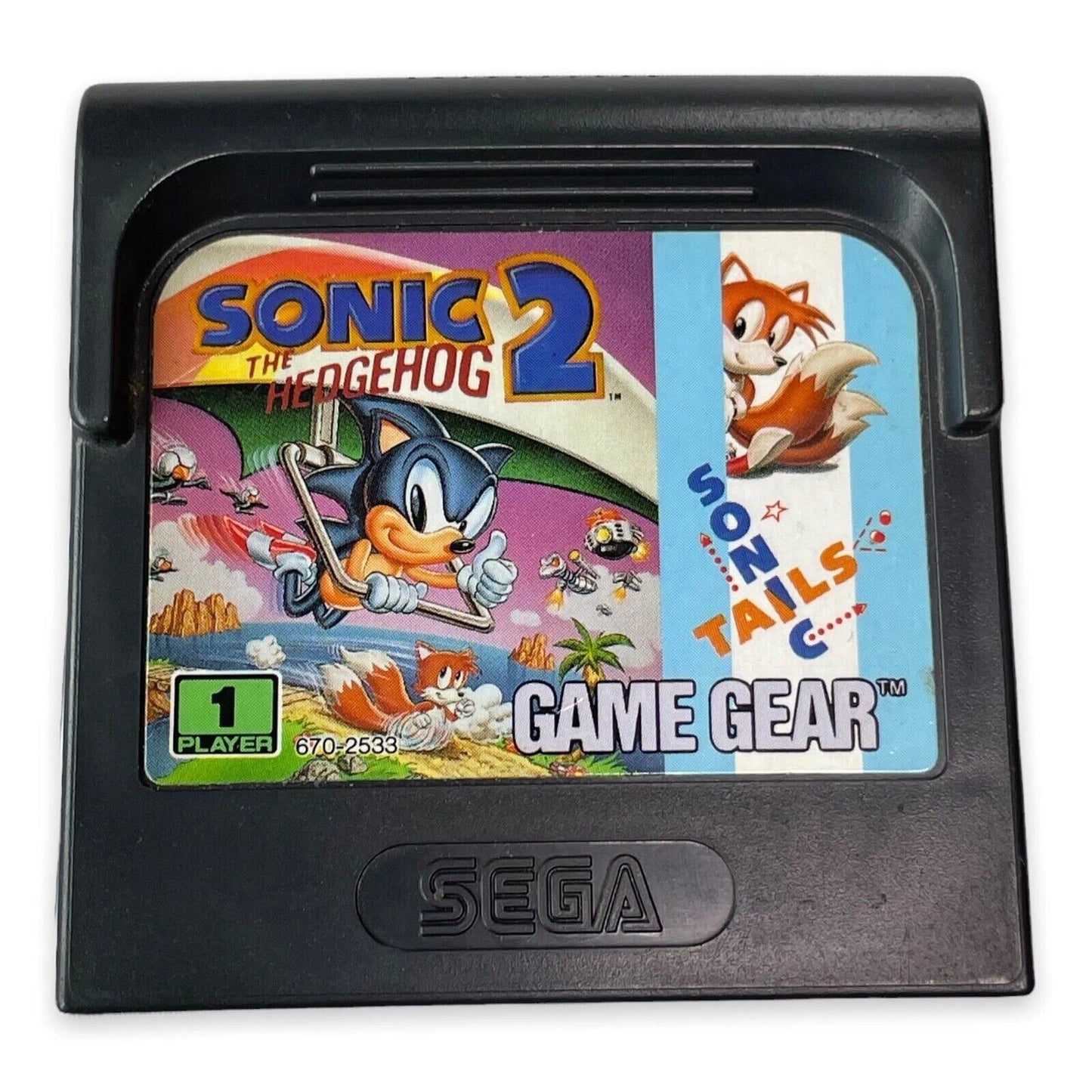 Sonic the Hedgehog 2 & Sonic Tails | (LS) (Sega Game Gear)