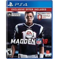 Madden NFL 18 [Limited Edition] | (CIB) (Playstation 4)