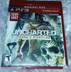 Uncharted Drake's Fortune [Greatest Hits Not For Resale] | (CIB) (Playstation 3)