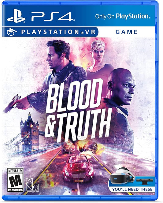 Blood & Truth [Not For Resale] | (CIB) (Playstation 4)
