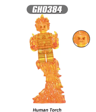 Marvel Fantastic Four Lego Compatible Set