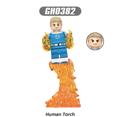 Marvel Fantastic Four Lego Compatible Set