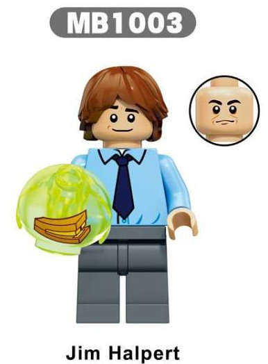 The Office Figure Lego Compatible Set