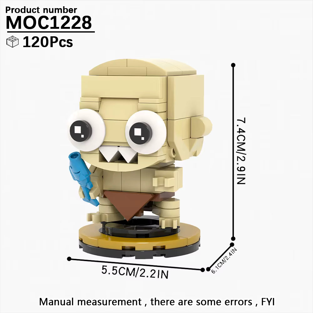 LORD OF THE RINGS GOLLUM [BRICKHEADZ]