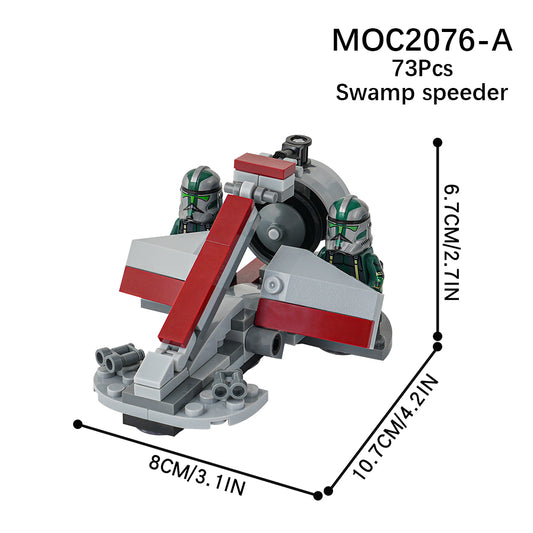 STAR WARS SWAMP SPEEDER RED