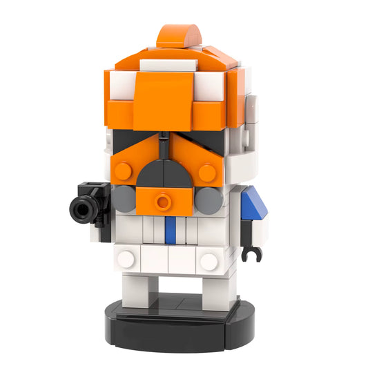 ORANGE CLONE TROOPER [BRICKHEADZ]