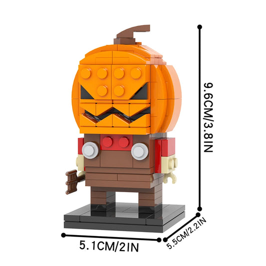PUMPKIN HEAD DEMON [BRICKHEADZ]
