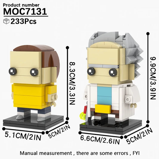 RICK & MORTY [BRICKHEADZ]