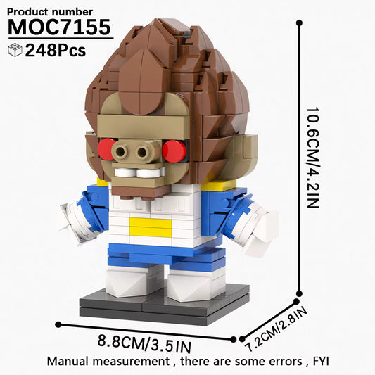 VEGETA GREAT APE [BRICKHEADZ]