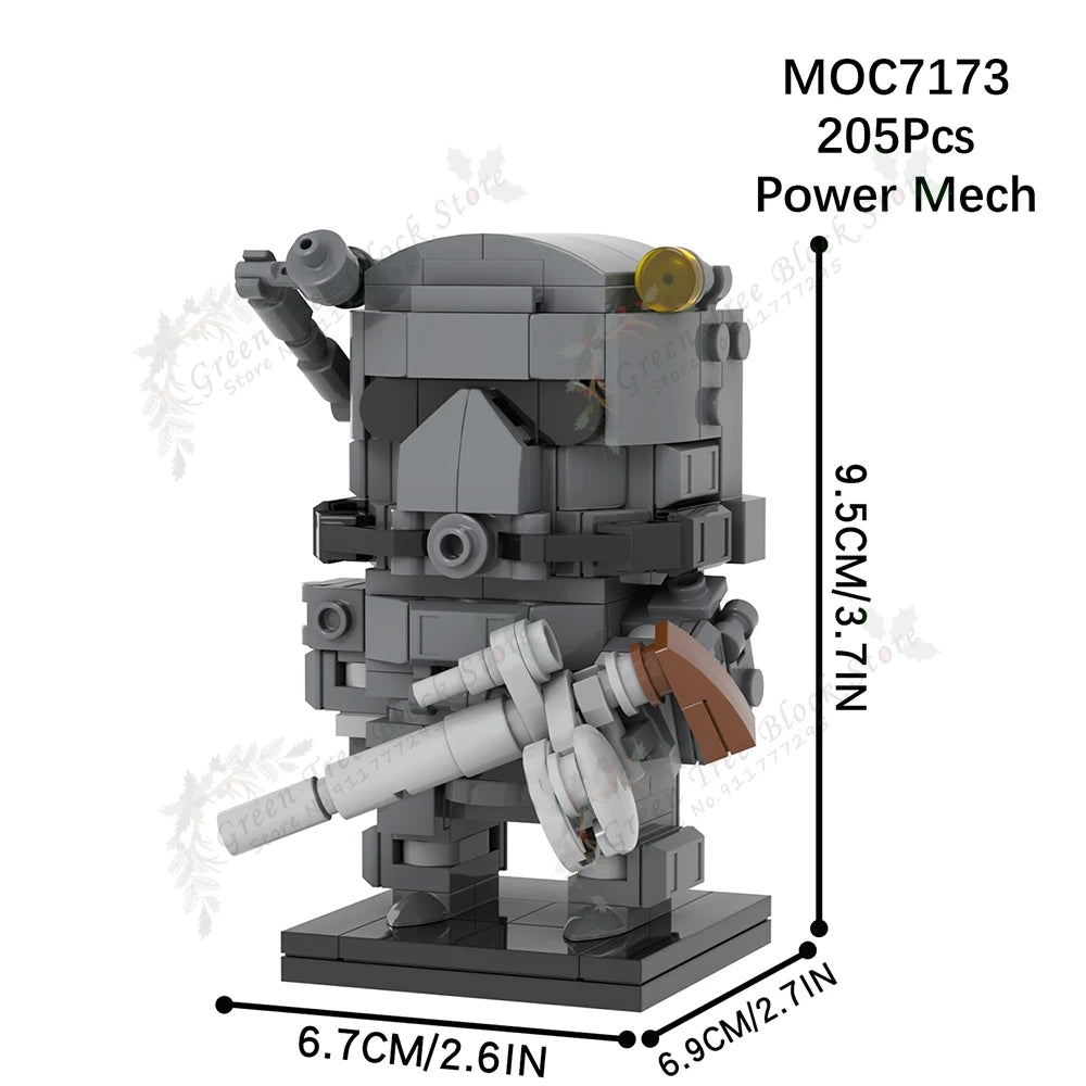 FALLOUT POWER ARMOR [BRICKHEADZ]