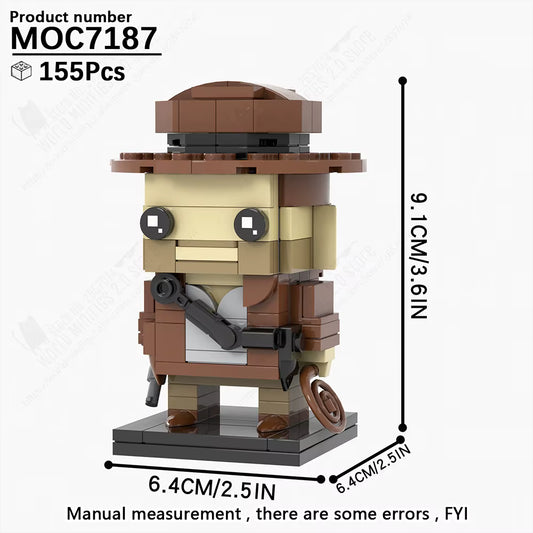INDIANA JONES [BRICKHEADZ]