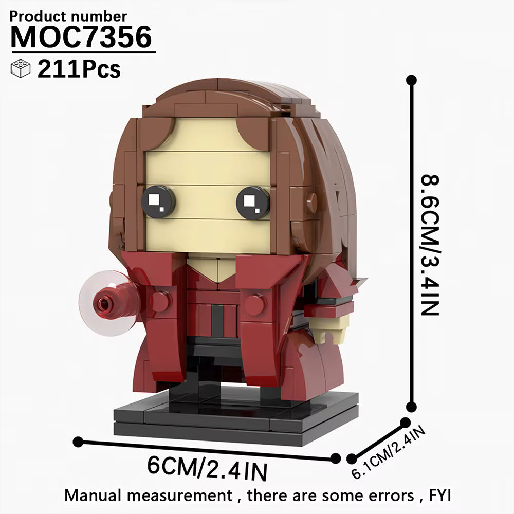 SCARLET WITCH AGE OF ULTRON [BRICKHEADZ]