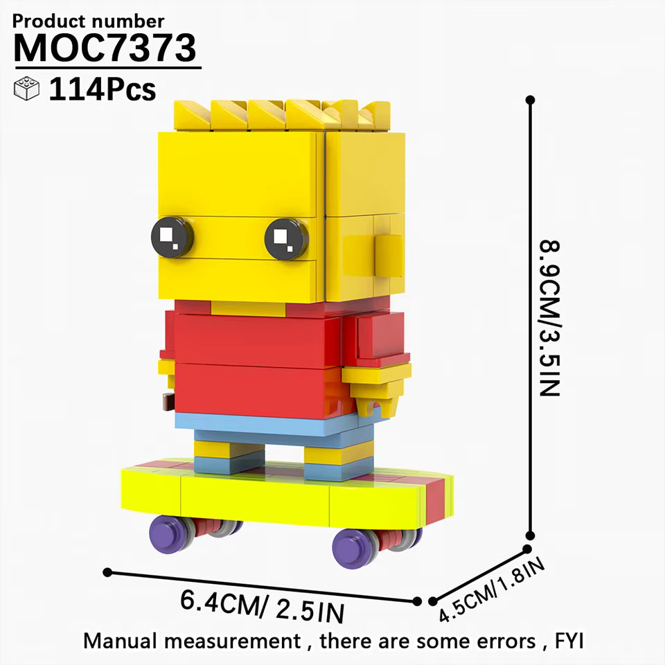 BART SIMPSON [BRICKHEADZ]