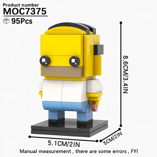 HOMER SIMPSON [BRICKHEADZ]