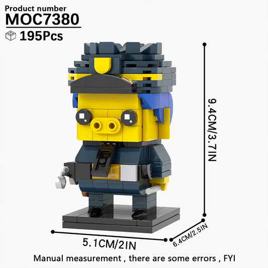 CHIEF WIGGUM [BRICKHEADZ]