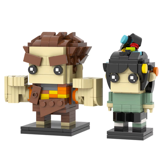 WRECK IT RAPLH AND VANELLOPE [BRICKHEADZ]