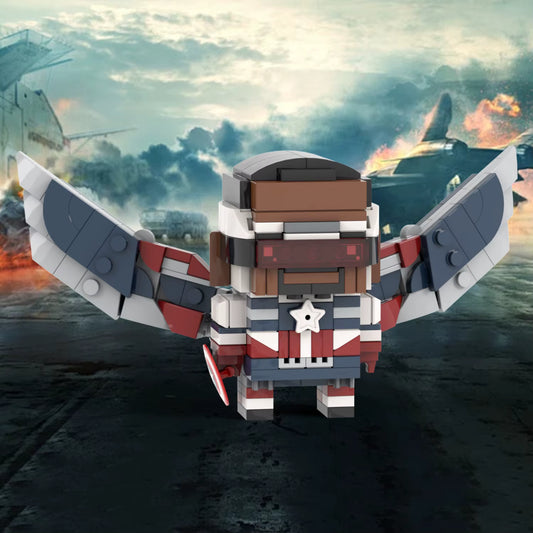 CAPTAIN AMERICA SAM WILSON [BRICKHEADZ]