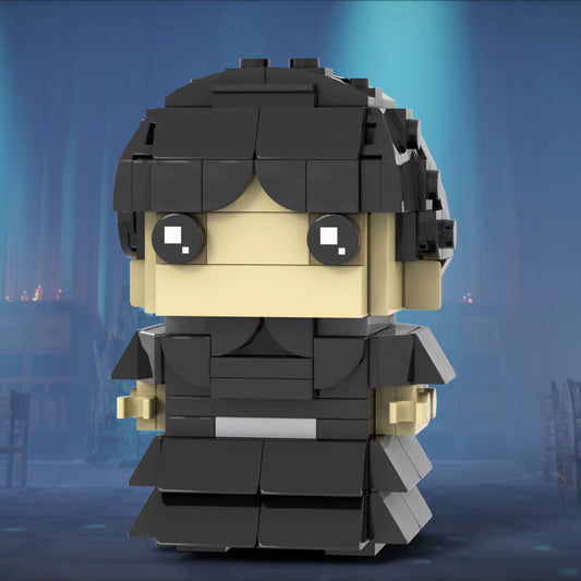 WEDNESDAY ADAMS BLACK DRESS [BRICKHEADZ]