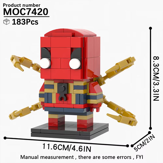 IRON SPIDER INFINITY WAR [BRICKHEADZ]
