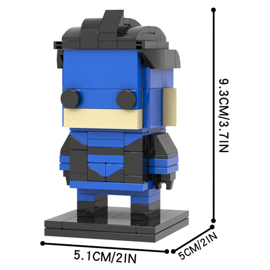 BLUE INVINCIBLE [BRICKHEADZ]