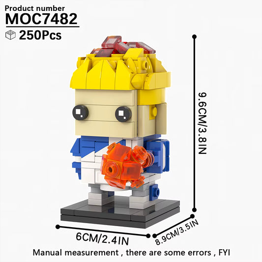 HUMAN TORCH MARVEL RIVALS [BRICKHEADZ]
