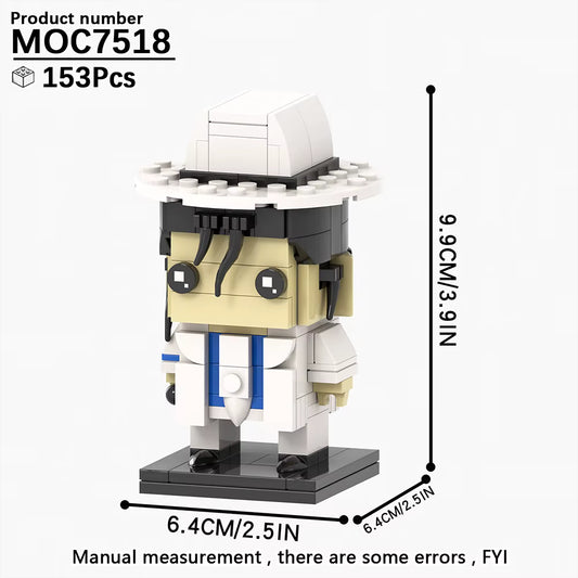 MICHAEL JACKSON WHITE SUIT [BRICKHEADZ]