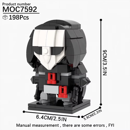 OVERWATCH REAPER [BRICKHEADZ]