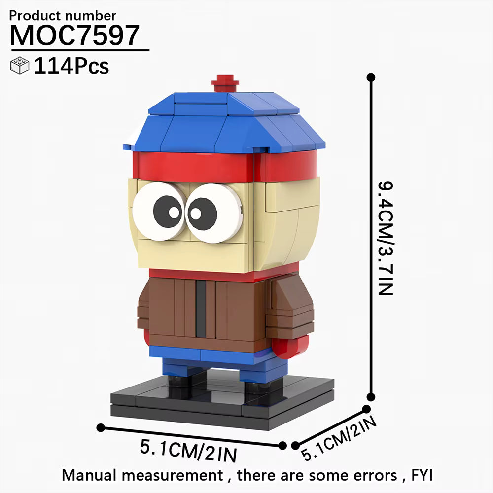 SOUTH PARK STAN [BRICKHEADZ]