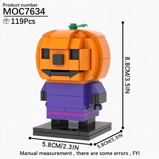 PUMPKIN HEAD [BRICKHEADZ]