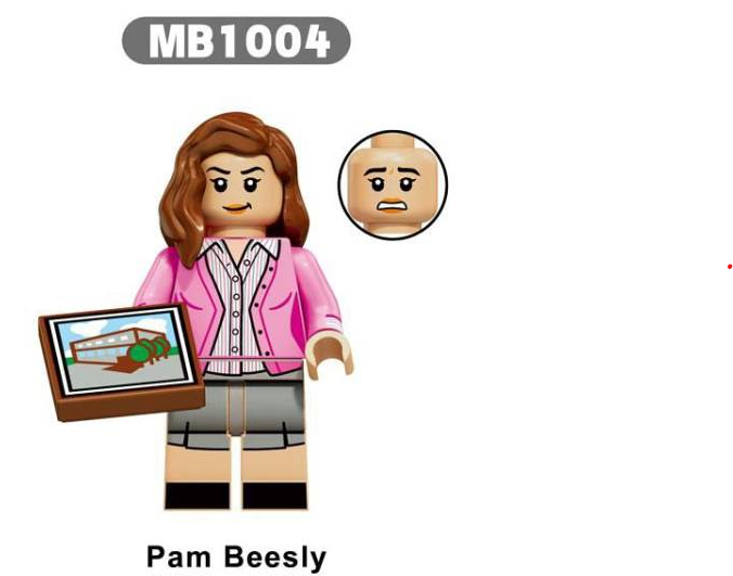The Office Figure Lego Compatible Set