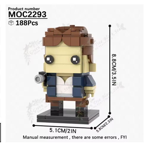 STAR WARS HAN SOLO [BRICKHEADZ]
