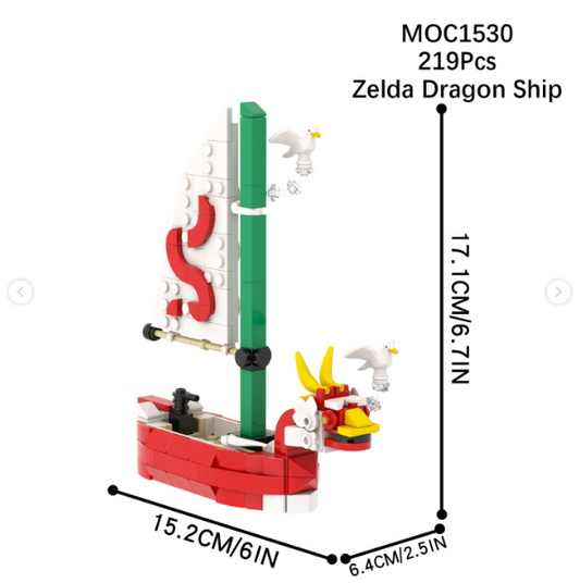 ZELDA DRAGON SHIP