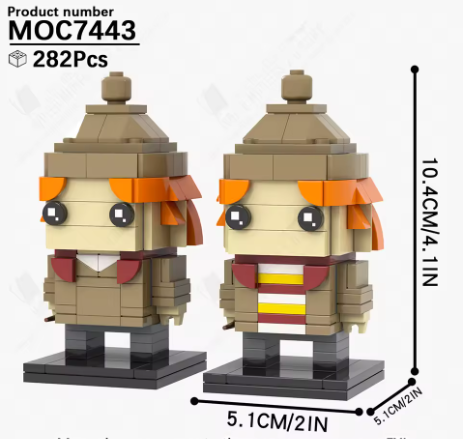 THE WEASLEY TWINS [BRICKHEADZ]