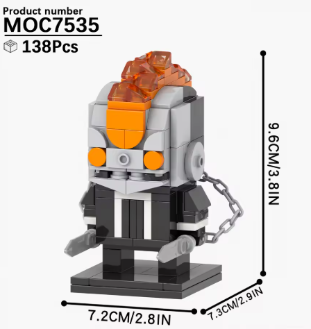 GHOST RIDER AGENTS OF S.H.I.E.L.D. [BRICKHEADZ]