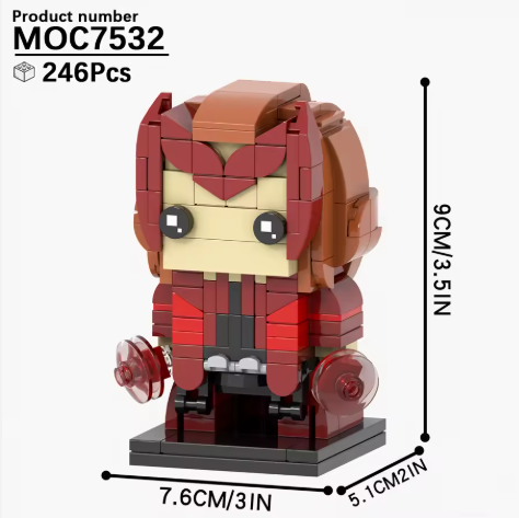 SCARLET WITCH [BRICKHEADZ]