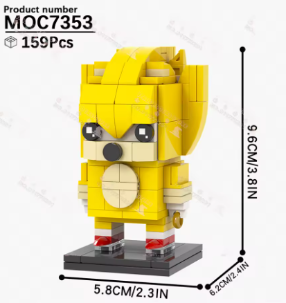 SUPER SONIC [BRICKHEADZ]