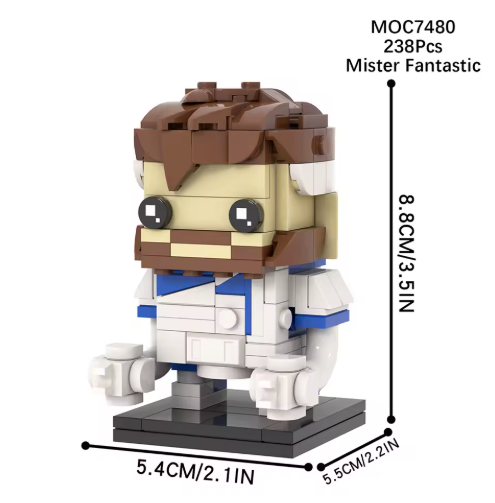 MR. FANTASTIC MARVEL RIVALS [BRICKHEADZ]
