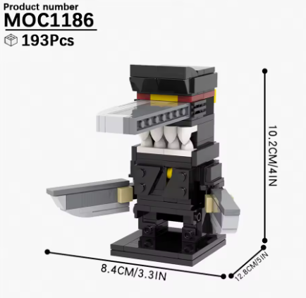 CHAINSAW MAN KATANA MAN [BRICKHEADZ]