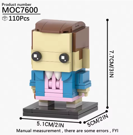 STRANGER THINGS ELEVEN [BRICKHEADZ]