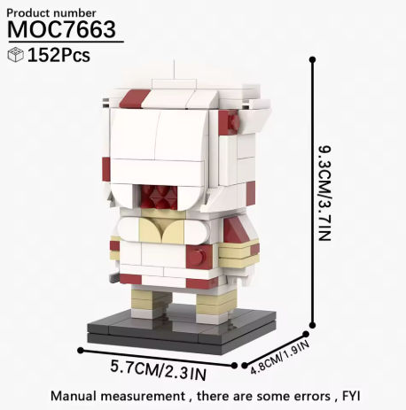 HORROR SILENT HILL NURSE [BRICKHEADZ]