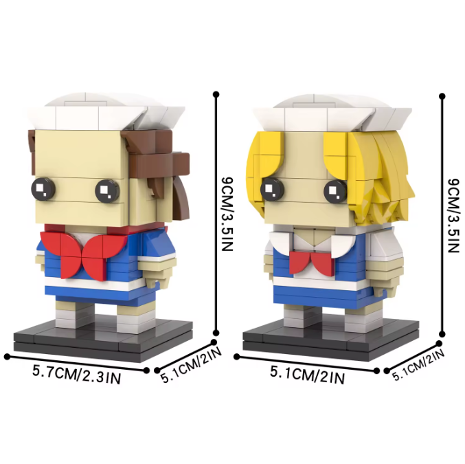 STRANGER THINGS STEVE & ROBIN SCOOPS AHOY [BRICKHEADZ]