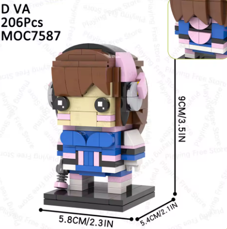 OVERWATCH D.VA [BRICKHEADZ]
