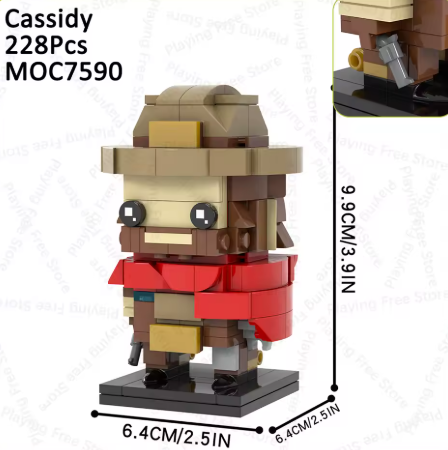 OVERWATCH CASSIDY [BRICKHEADZ]