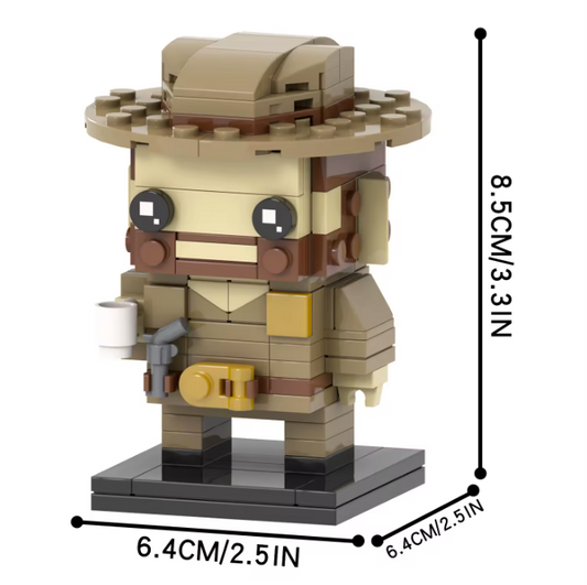 STRANGER THINGS HOPPER [BRICKHEADZ]