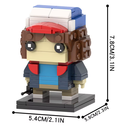 STRANGER THINGS DUSTIN [BRICKHEADZ]