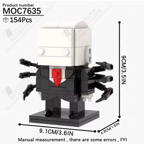 HORROR SLENDERMAN [BRICKHEADZ]
